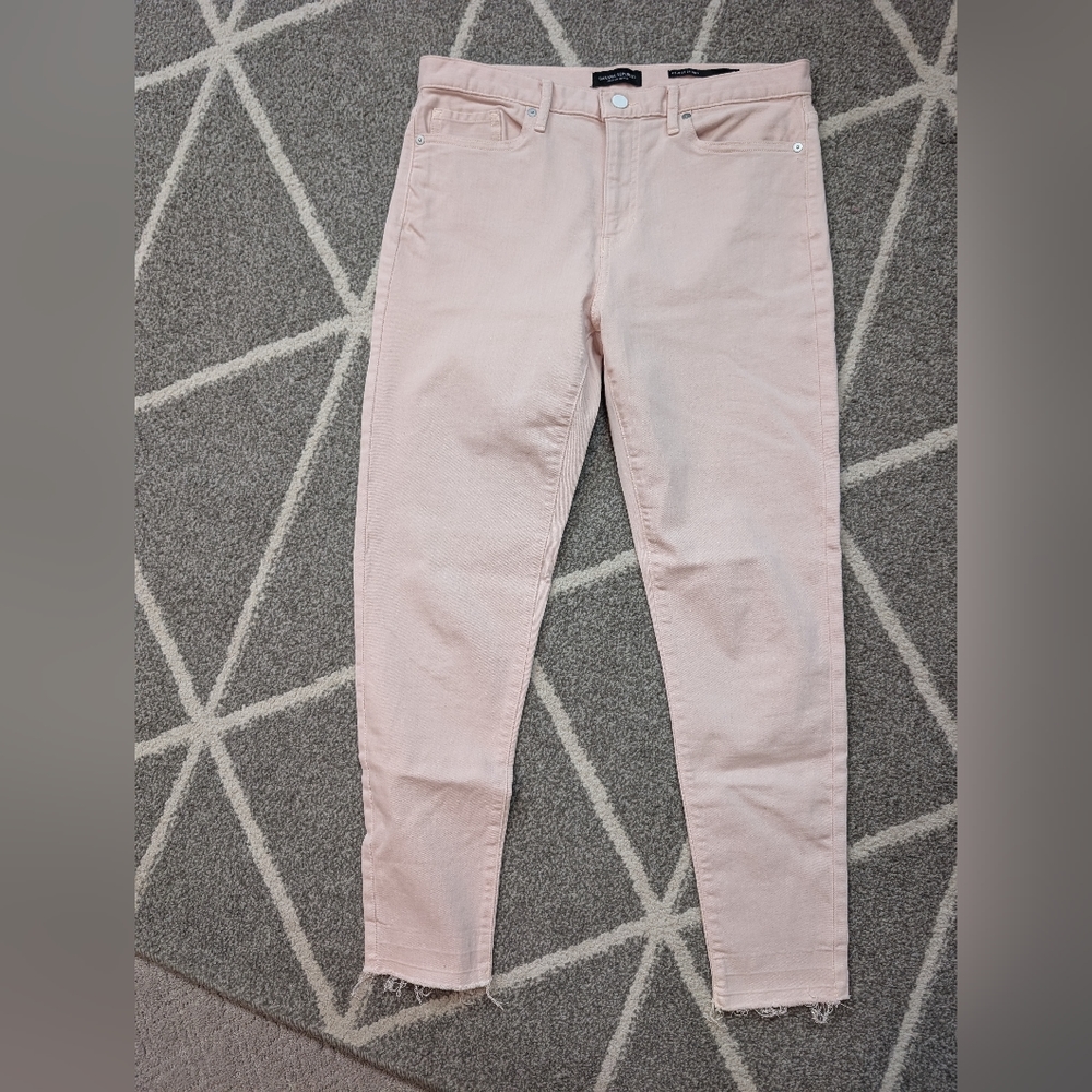 3 For $12 Banana Republic Blush Pink Mid‎ Rise Skinny Jeans